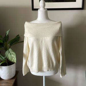 Off the Shoulder Sweater